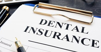 a dental insurance form for the cost of dental implants