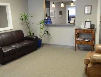 view of inside dental office