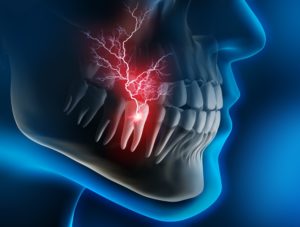 Digital model of a toothache